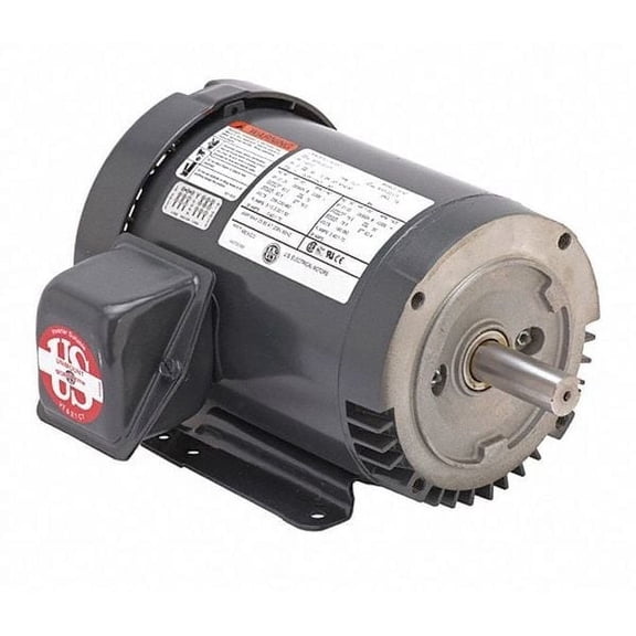 U.S. Motors GP Motor,1 HP,1,800 RPM,230/460V,143TC U1P2DC