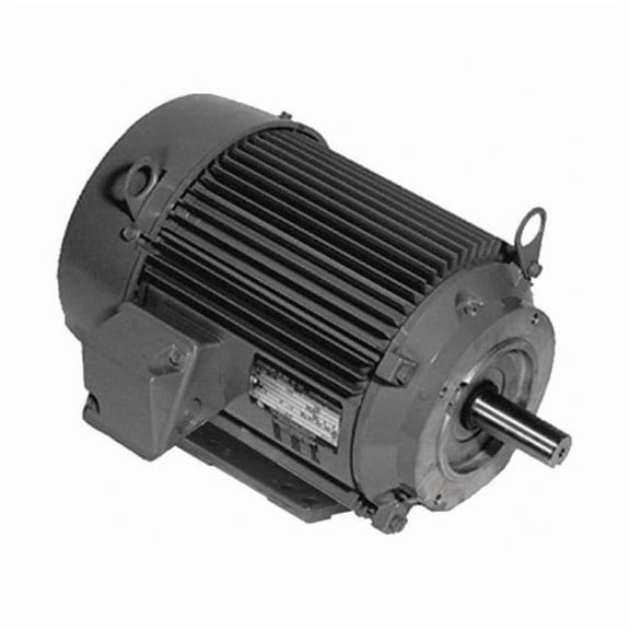Three-Phase General Purpose Motor, 5 HP, 184TC Frame, 208-230/460V AC Voltage, 3520 Nameplate RPM