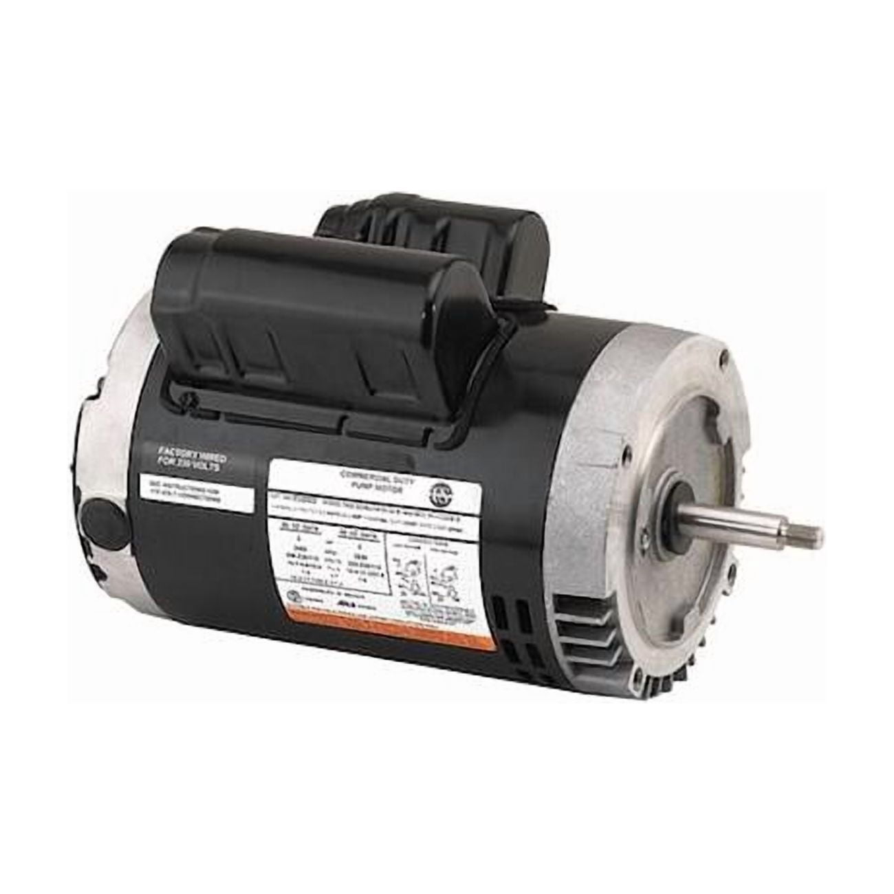 U.S. Motors Motor,1 1/2 HP,56J Frame,Single Phase EU1502B - Walmart.com