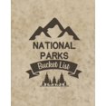 thumbnail image 1 of U. S. National Parks Bucket List Book: Adventure And Travel Log Book, List Of Attractions For 63 National Parks To Plan , (Paperback), 1 of 1