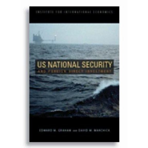 Pre-Owned U.S. National Security and Foreign Direct Investment (Paperback) 0881323918 9780881323917