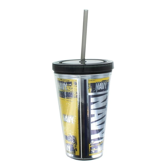 U.S. Navy 16oz Carnival Cup w/ Straw