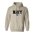 thumbnail image 1 of U.S. Navy Anchor Adult Hooded Sweatshirt, 1 of 3