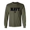 thumbnail image 1 of U.S. Navy Anchor Adult Long Sleeve T-shirt, 1 of 3