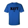 thumbnail image 1 of U.S. Navy Anchor Adult Short Sleeve T-shirt, 1 of 4