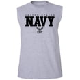 thumbnail image 1 of U.S. Navy Anchor Adult Sleeveless Tee, 1 of 4