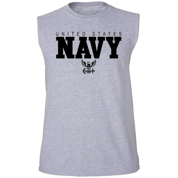 U.S. Navy Anchor Adult Sleeveless Tee