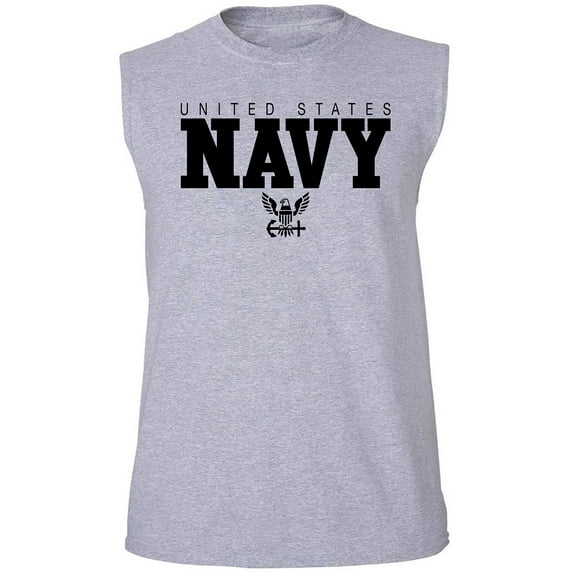 U.S. Navy Anchor Adult Sleeveless Tee