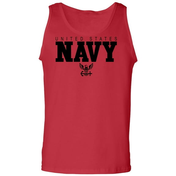 U.S. Navy Anchor Adult Tank Top