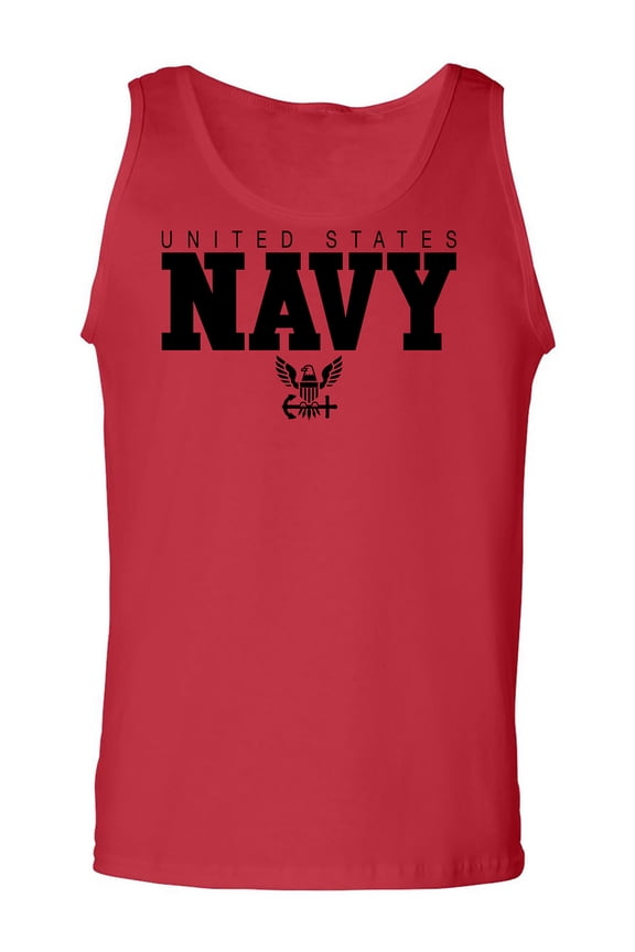 U.S. Navy Anchor Adult Tank Top