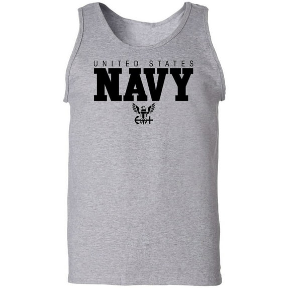 U.S. Navy Anchor Adult Tank Top