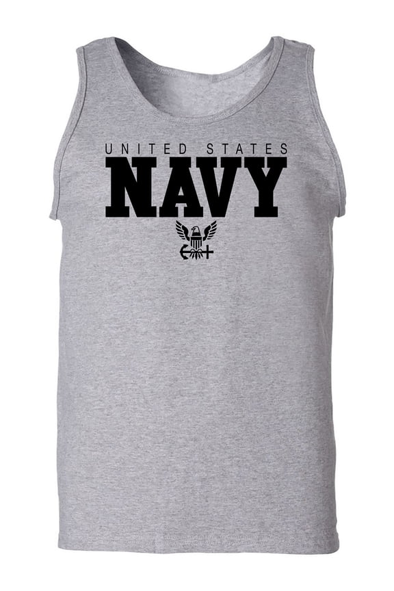 U.S. Navy Anchor Adult Tank Top
