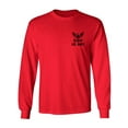 thumbnail image 1 of U.S. Navy Anchor Left Chest Adult Long Sleeve T-shirt, 1 of 3