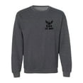 thumbnail image 1 of U.S. Navy Anchor Left Chest Crewneck Sweatshirt, 1 of 3