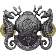 U.S. Navy Badge Diving Medical Technician Regulation Size USN Genuine