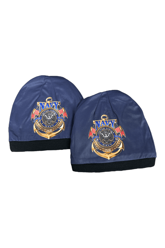 U.S. Navy Beanie Double-Sided Sublimated Design