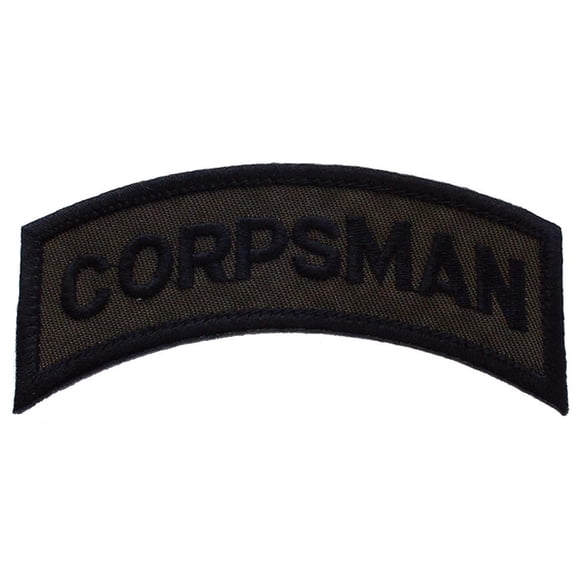 U.S. Navy Corpsman Patch Green 3 1/2"