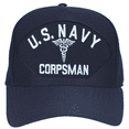 thumbnail image 1 of U. S. Navy Corpsman with Caduceus Cap, 1 of 1