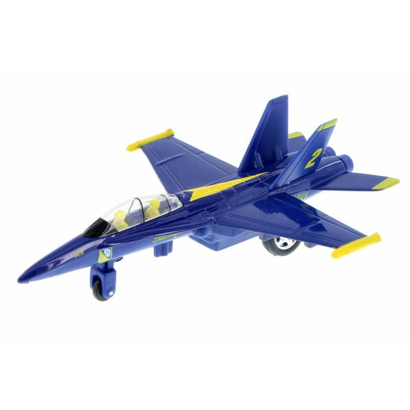 U.S Navy F-18, Hornet Blue Angels - Playmaker 51300 - Diecast Model Toy Car (Brand New but NO BOX)