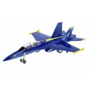 U.S Navy F-18, Hornet Blue Angels - Playmaker 51301 - Diecast Model Toy Car Brand New but NO BOX