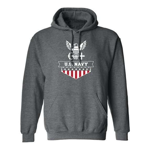 U.S. Navy Flag Adult Hooded Sweatshirt