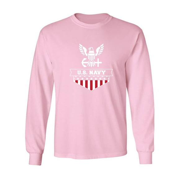 U.S. Navy Flag Adult Long Sleeve T-shirt