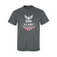 thumbnail image 1 of U.S. Navy Flag Adult Short Sleeve T-shirt, 1 of 4