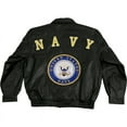 thumbnail image 1 of U.S. Navy Genuine Leather Jacket, 1 of 2