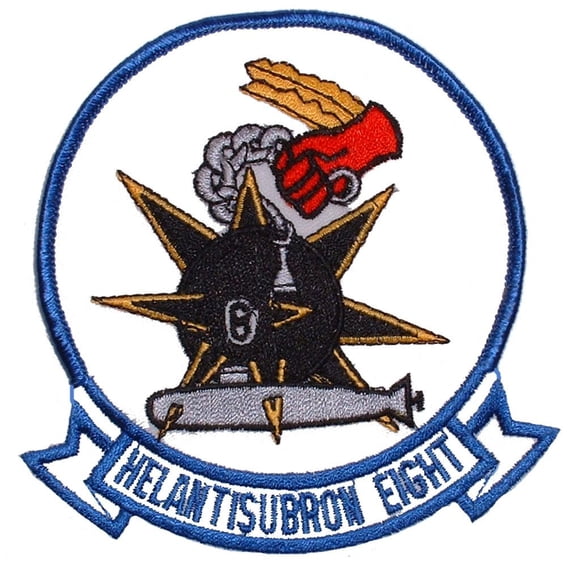 U.S. Navy HELANTTSUBRON Eight Patch 3"