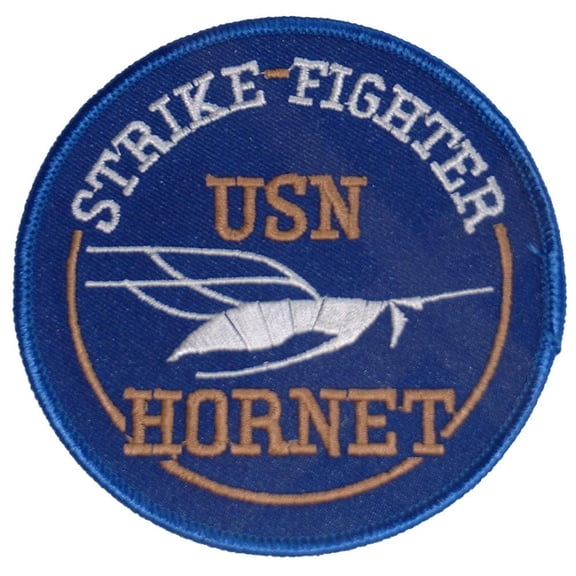 U.S. Navy Hornet Strike Fighter Patch 3"