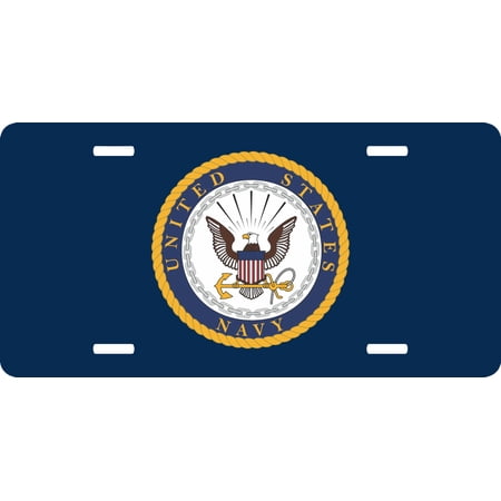 U.S. Navy Insignia License Plate