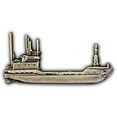 thumbnail image 1 of Eagle Emblems P14162 Pin - Ship, USN, Landing CRFT - 1.25 in., 1 of 1