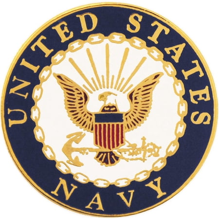 Eagle Emblems P14769 Pin - USN Logo B - Small - 0.75 in.