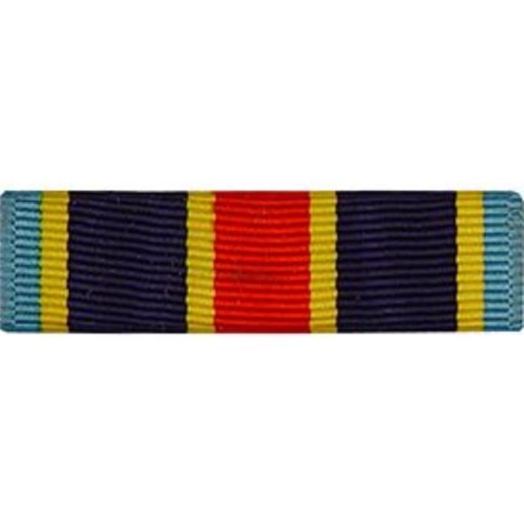 Eagle Emblems M4134 Ribbon - USN & USMC, Overseas Service - 1.44 in.