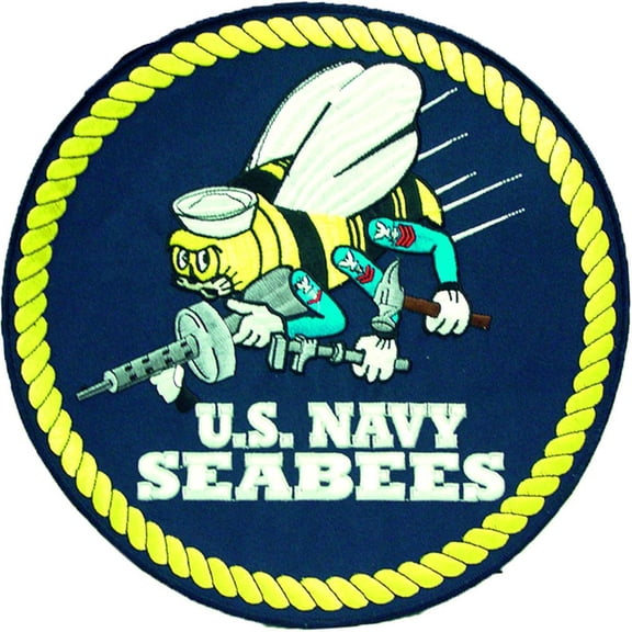 U.S. Navy Seabees Logo Patch 10?