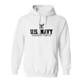 thumbnail image 1 of U.S. Navy Semper Fortis Adult Hooded Sweatshirt, 1 of 3