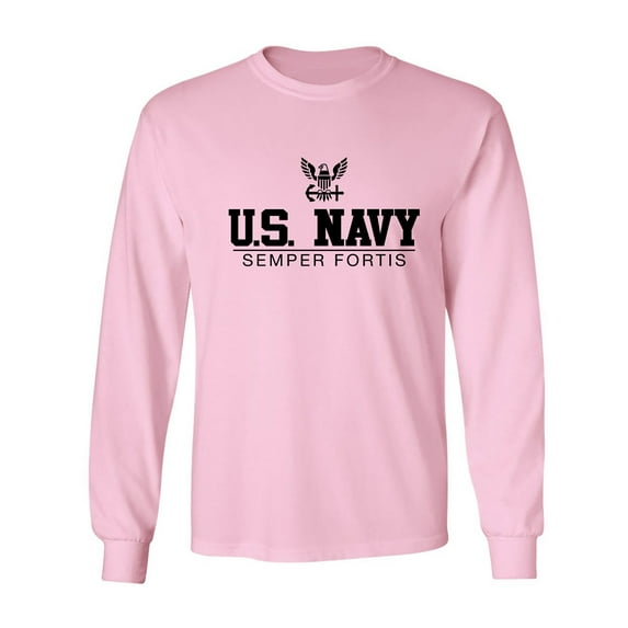 U.S. Navy Semper Fortis Adult Long Sleeve T-shirt