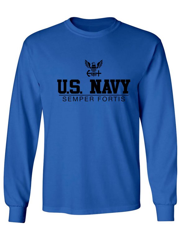 U.S. Navy Semper Fortis Adult Long Sleeve T-shirt