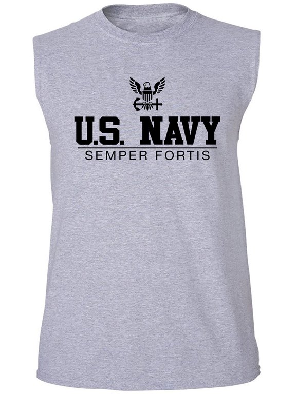 U.S. Navy Semper Fortis Adult Sleeveless Tee