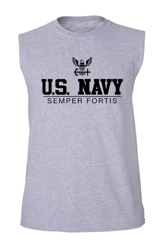 U.S. Navy Semper Fortis Adult Sleeveless Tee