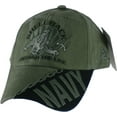 thumbnail image 1 of NEW Navy Shellback "Crossing the Line" OD Green Low Profile Cap, 1 of 2