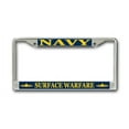 thumbnail image 1 of U.S. Navy Surface Warfare Officer License Plate Frame, 1 of 1