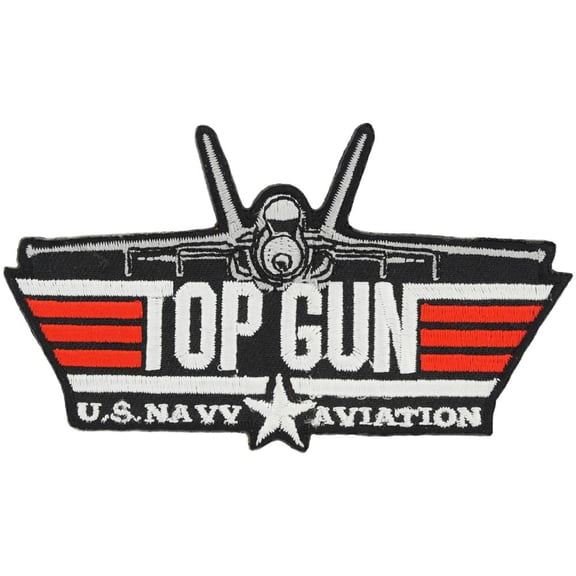 U.S. Navy Top Gun Patch Brown 3"