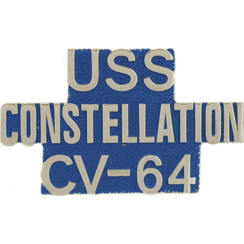Eagle Emblems P14969 Pin - USS, Constellation - Script - 1.25 in ...