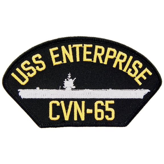 U.S. Navy USS Enterprise CVN-65 Patch 2 1/4" x 4"