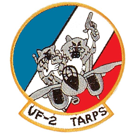 Eagle Emblems PM5292 Patch - USN, Tomcat, VF-2 - 3.38 in.