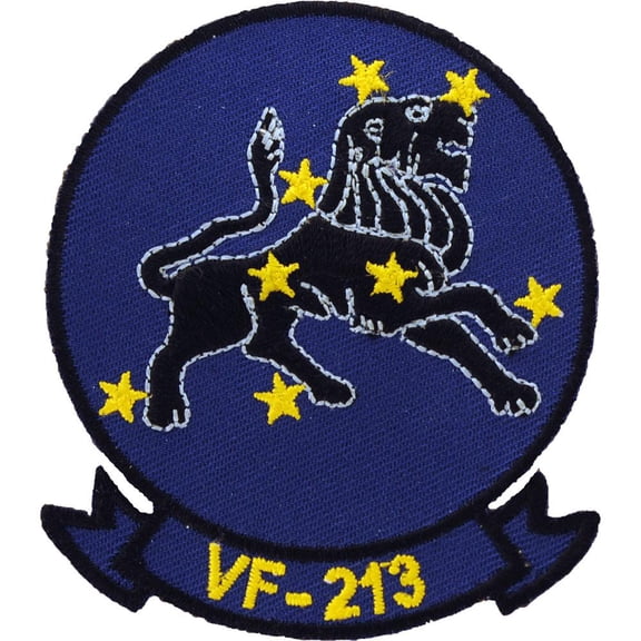 U.S. Navy VF-213 Strike Fighter Squadron Patch 3"