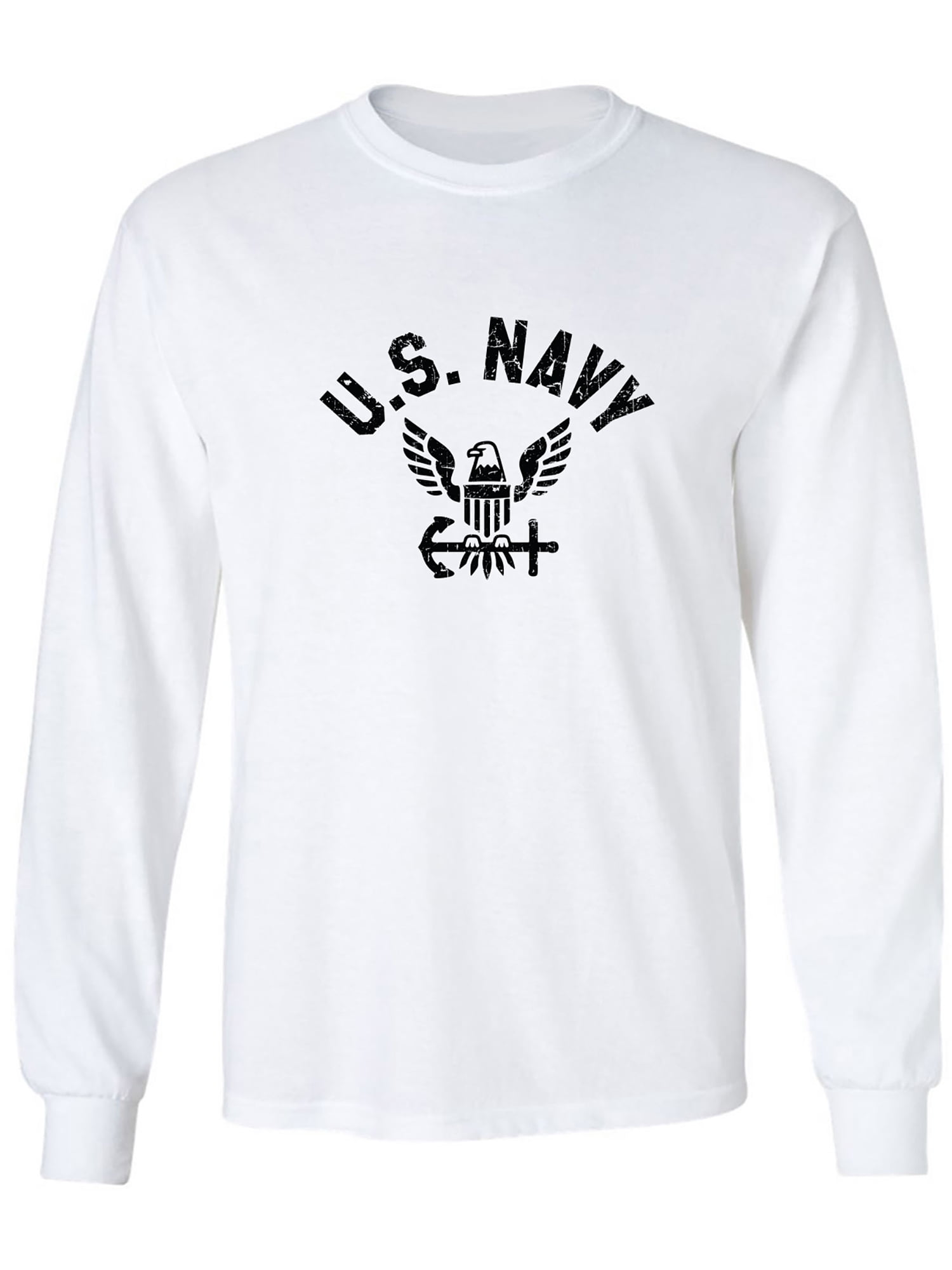 U.S. Navy Vintage Anchor Logo Sweatshirt – Heavyweight Crewneck, Officially Licensed