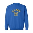 thumbnail image 1 of U.S. Navy Vintage Arch Logo with gold ink Crewneck Sweatshirt, 1 of 3