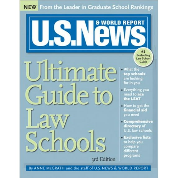 Pre-Owned U.S. News & World Report Ultimate Guide to Law Schools (Paperback) 1402211899 9781402211898